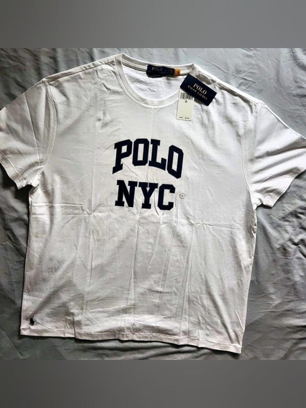 Polo Ralph Lauren Graphic T-Shirt White XL NWT